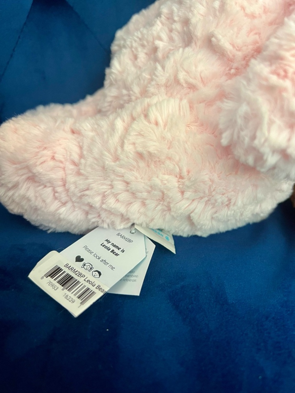 NWT Jellycat Bartholomew Bear AND Leola Bear Bundle Medium Pink / Brown - Picture 6 of 12
